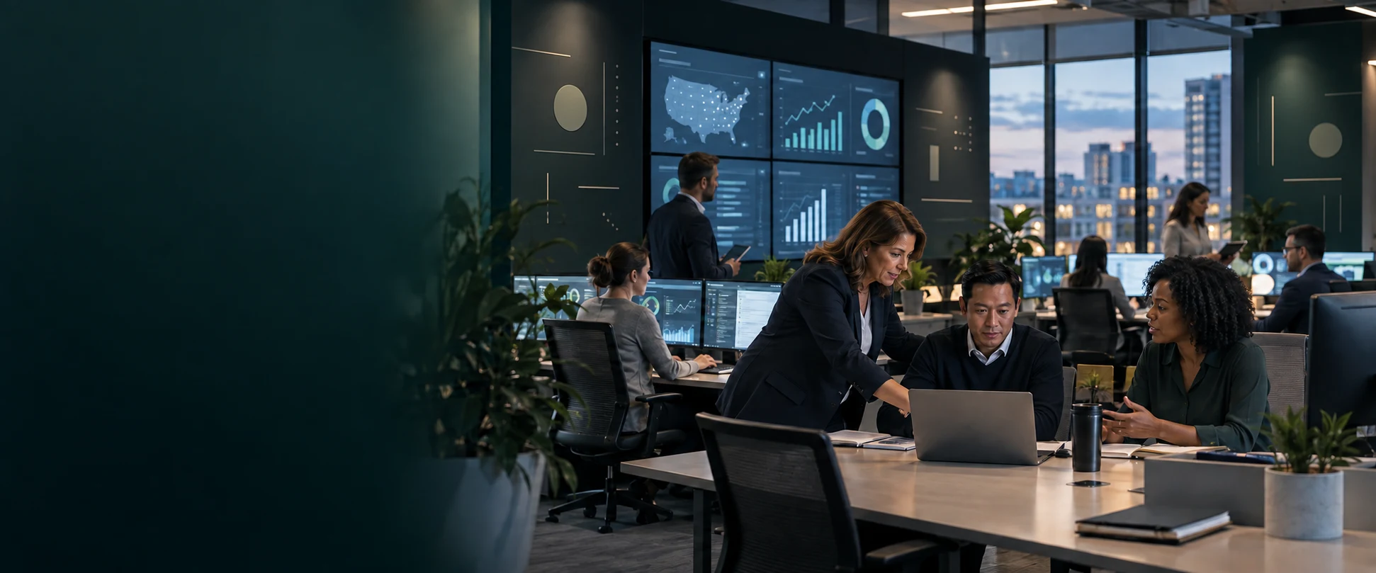 An enterprise benefits operations team coordinating programs, cases and human escalation across a large employer